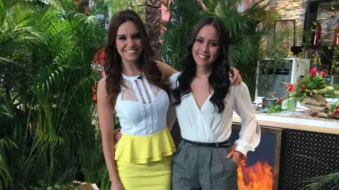 Tenia Rincón (izq) lamentó el fallecimiento de su amiga María Reneé (derecha)