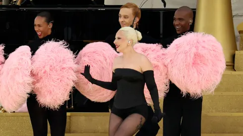 Lady Gaga tuvo uno de los momentos principales en la ceremonia de apertura.