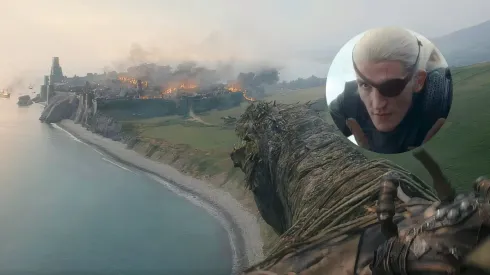 Dónde está Sharp Point y por qué es incendiada.