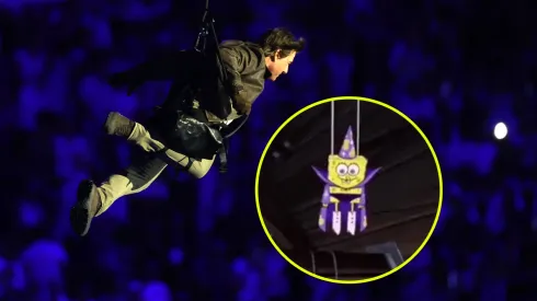 Tom Cruise en la clausura París 2024