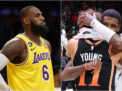 LeBron habría decidido entre Irving y Young para ser refuerzo de Lakers