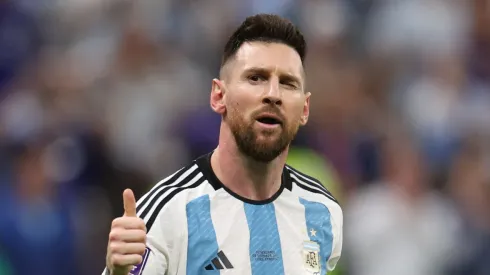 Lionel Messi con Seleccion Argentina.
