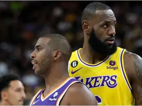 Gratis y junto a LeBron: Así sería el quinteto de Lakers si firman a Chris Paul