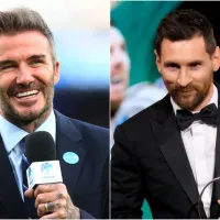 Las épicas palabras de Beckham sobre Messi que son sensación