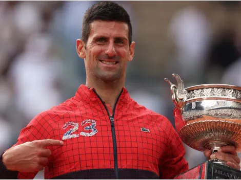 Gracias al serbio: Kobe Bryant 'presente' en el Grand Slam 23 de Novak Djokovic