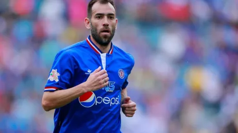 Delgado fue titular en el amistoso de ayer.