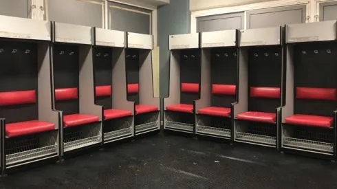 Cruz Azul dejó en perfectas condiciones el camarín visitante del Estadio Victoria.