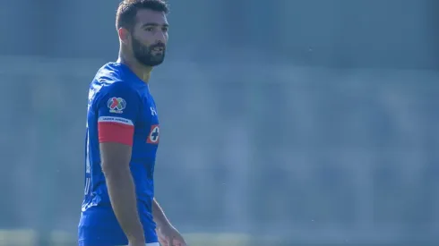 Caute hizo gestos en zona mixta