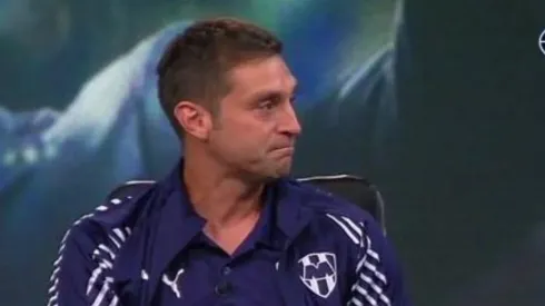 Alonso durante la entrevista en la que habló de Caixinha