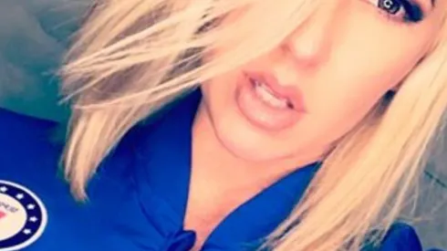 Jenni Summers celebró con todo el triunfo de Cruz Azul.