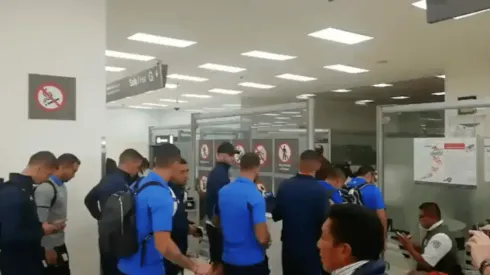 Cruz Azul ya está en Estados Unidos para su amistoso del día sábado.