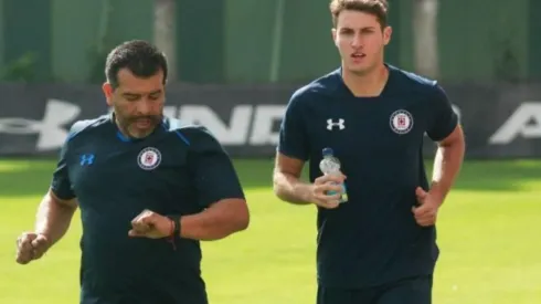 Giménez volvió a entrenar luego de su trombosis.