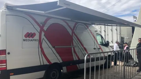 Esta es la camioneta del VAR.