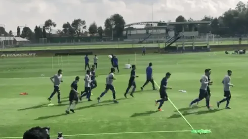 Cruz Azul entrenó en La Noria hoy.