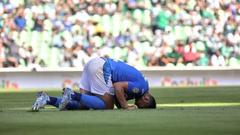 Cata Domínguez se lamenta en el partido