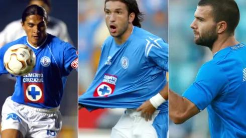 Los siete futbolistas que defendieron las playeras de Cruz Azul y Pumas.