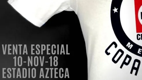 La playera es blanca y no está hecha por Under Armour. (Cruz Azul FC)