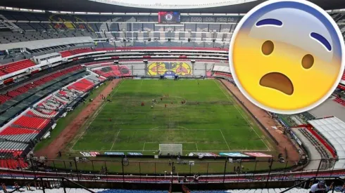 El césped del Estadio Azteca podría seguir sufriendo con dos partidos en un fin de semana.