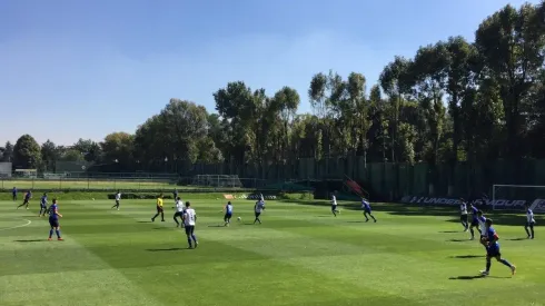 Cruz Azul jugó un interescuadras esta mañana. (Archivo)