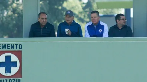 Billy Álvarez fue a la práctica de Cruz Azul esta mañana. (ESPN)