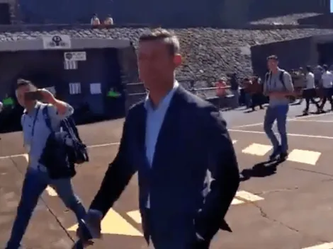 Pedro Caixinha asistió al CU a ver Pumas vs Tigres