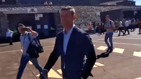 Pedro Caixinha fue al CU para estudiar a los posibles rivales de Cruz Azul.
