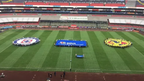 El Estadio Azteca se prepara para la final de ida. (Archivo)