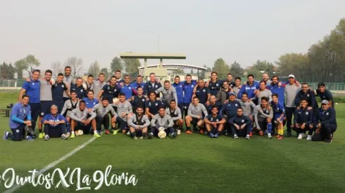 El plantel de Cruz Azul realizó hoy la última práctica de la temporada. (Cruz Azul FC)