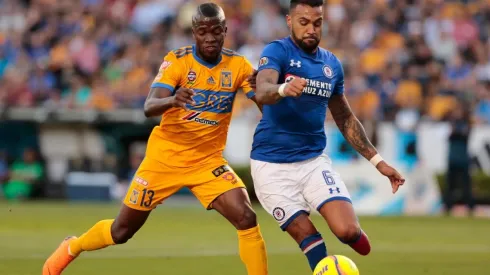 Enner Valencia ante Cruz Azul en el Clausura 2018. (Foto: Jam Media)