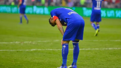Julio César Domínguez durante la final ante América. (Foto: Jam Media)