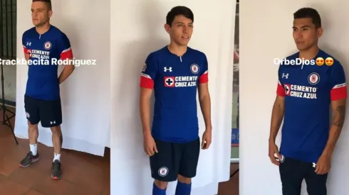 Los jugadores ya posaron con la playera cementera. (Instagram eldieguito_najera)
