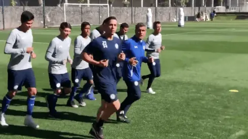 Cruz Azul entrenó hoy en La Noria. (Archivo)