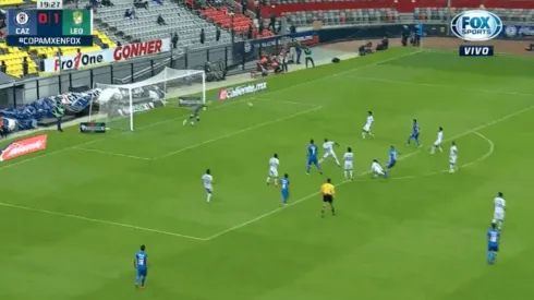 Rodríguez anotó su primer gol en Cruz Azul. (Archivo)