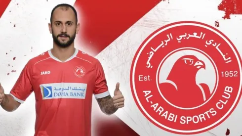 Vázquez fue presentado como nuevo fichaje del Al Arabi.