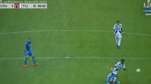 Stephen Eustáquio fue expulsado y luego no.