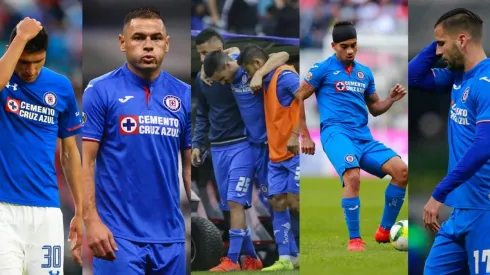 Cinco son los lesionados de Cruz Azul.