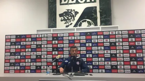 Caixinha atendió a los medios esta noche.
