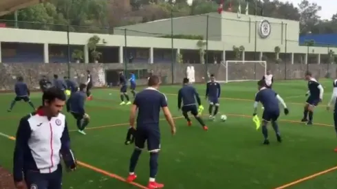 Varias bajas presentó Cruz Azul en la práctica de hoy.