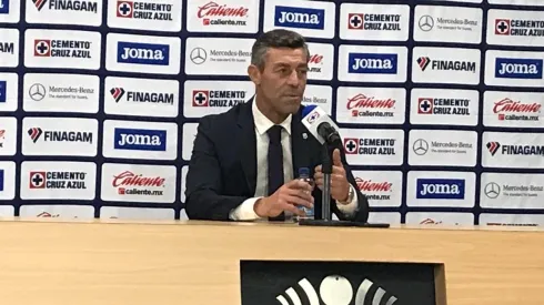 Caixinha atendió a los medios esta noche.