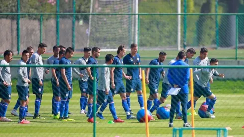 Entrenamiento de Cruz Azul.