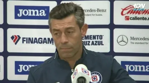 Caixinha atendió a los medios esta noche.