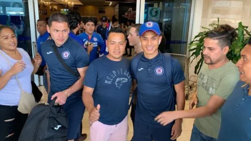 Cruz Azul ya se encuentra en Veracruz.