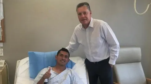 Elías Hernández fue dado de alta este jueves.