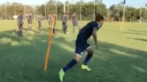 Cruz Azul ya entrena en Ixtapa.