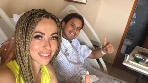 Gerardo Flores salió bien de la cirugía.