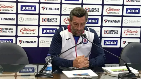 Pedro Caixinha atendió a los medios hoy.