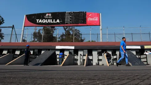 Taquilla del Azteca para comprar boletos.