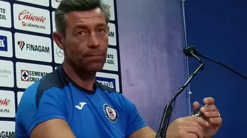 Pedro Caixinha atendió a los medios hoy.
