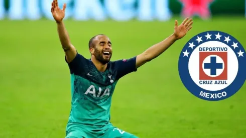 Lucas Moura celebrando el triunfo en la Champions League.