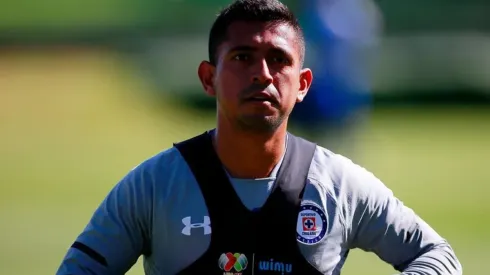 Elías Hernández en el entrenamiento de Cruz Azul.